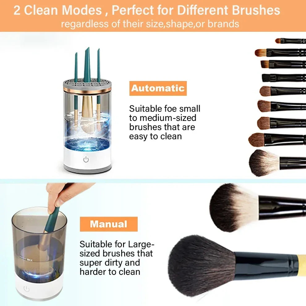 Electric Makeup Brush Sanitizer Cleaner