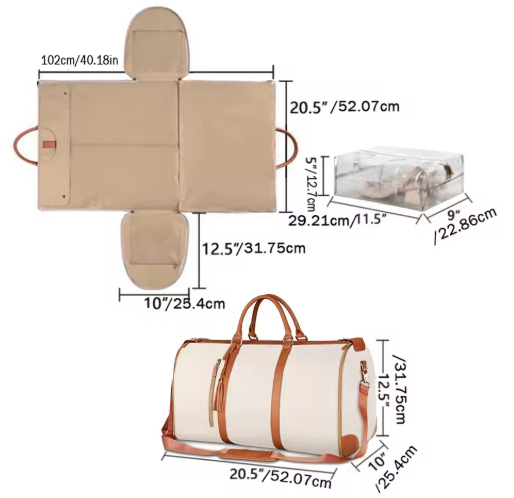 Multi-Function Waterproof Foldable Duffle Bag
