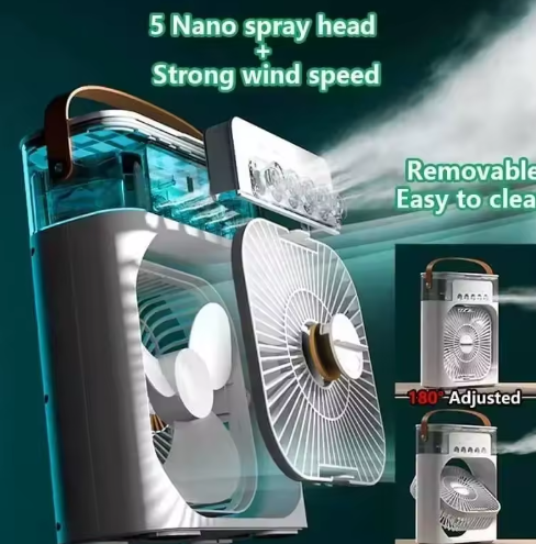 3 in 1 Ice Mist Portable Air Cooler