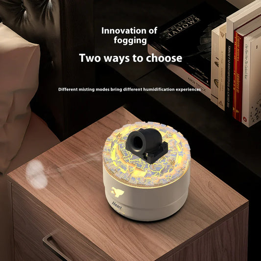 Volcanic crack light cannon aromatherapy humidifier