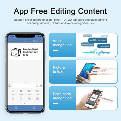 Niimbot B21 Wireless Portable Pocket Thermal Label Printer with Bluetooth