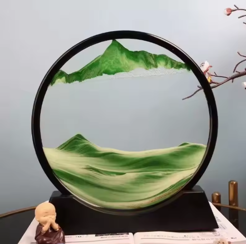 3D Hourglass Deep Sea Sandscape