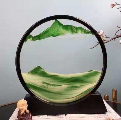 3D Hourglass Deep Sea Sandscape