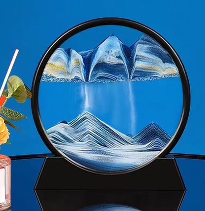 3D Hourglass Deep Sea Sandscape