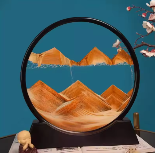 3D Hourglass Deep Sea Sandscape