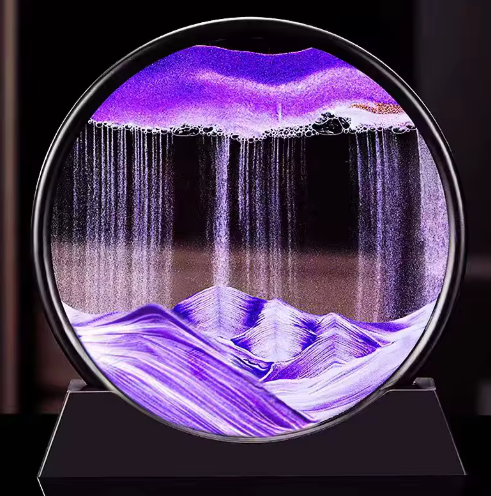3D Hourglass Deep Sea Sandscape