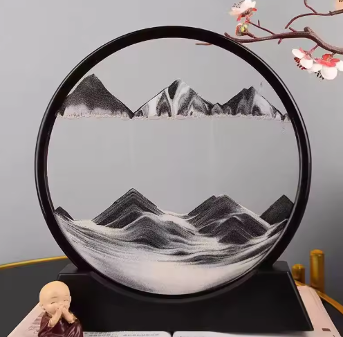 3D Hourglass Deep Sea Sandscape