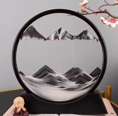 3D Hourglass Deep Sea Sandscape