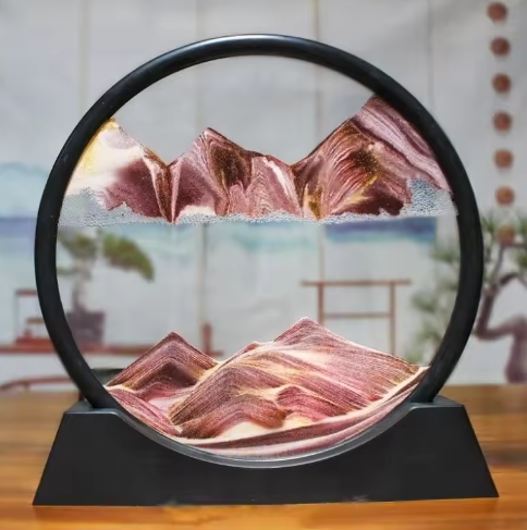 3D Hourglass Deep Sea Sandscape