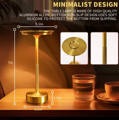 Freedom Disk Cordless Table Lamp