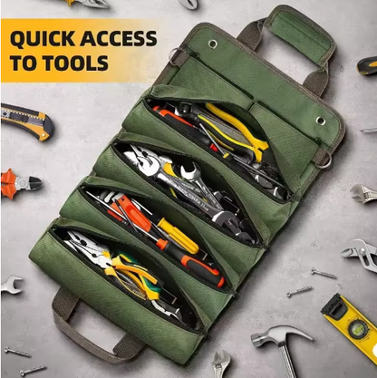 Heavy Duty Roll Up Bag Tool Organizer
